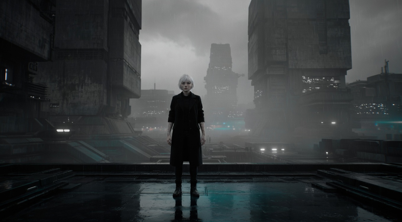 Desaturation cinematic example