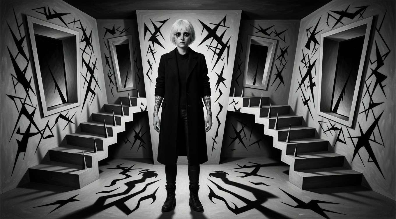 German Expressionism cinematic example