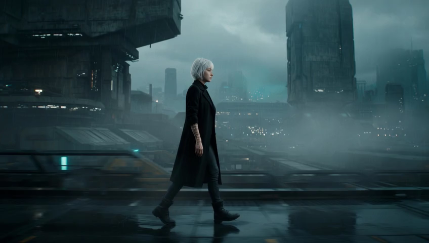Tracking Shot cinematic example