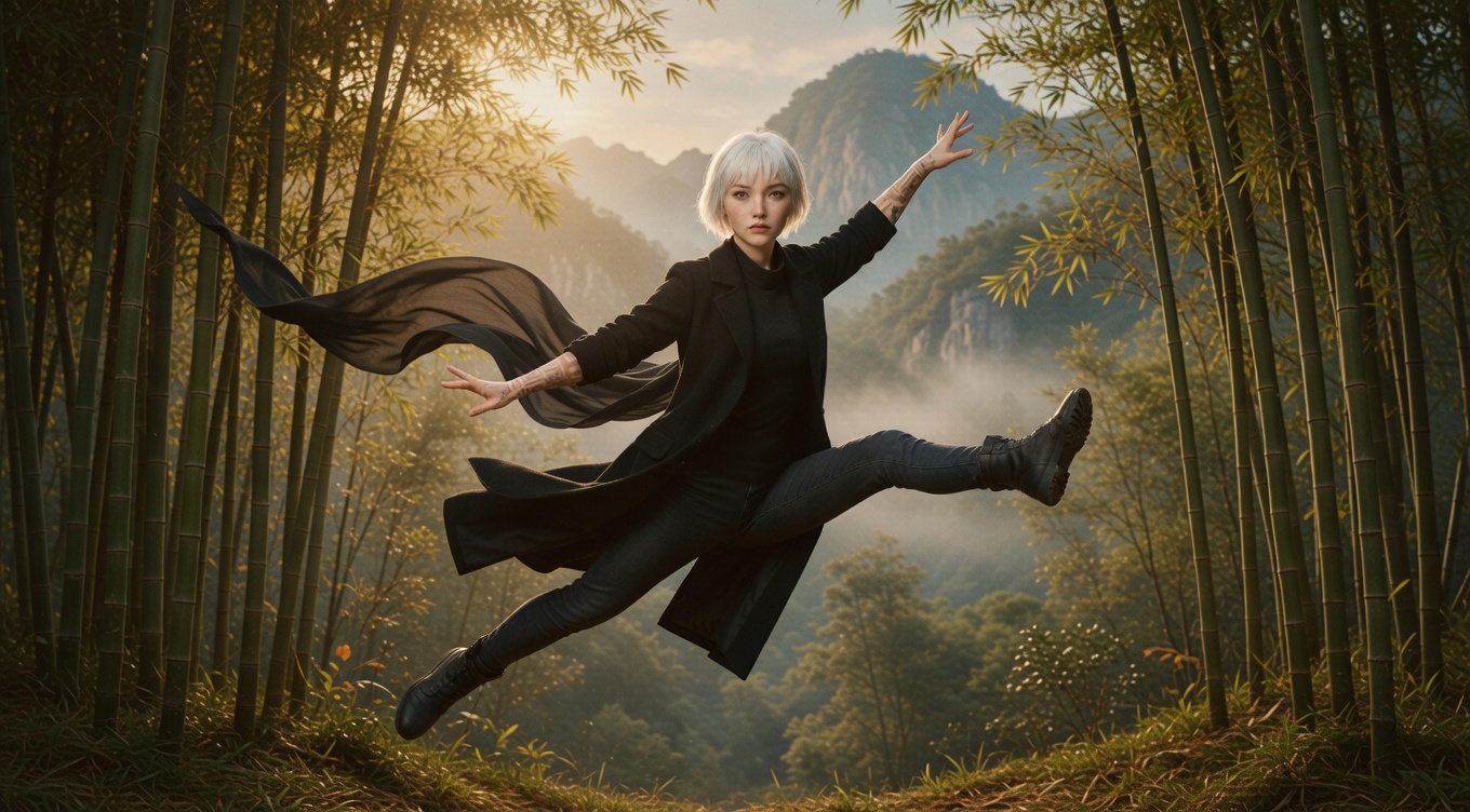 Wuxia cinematic example