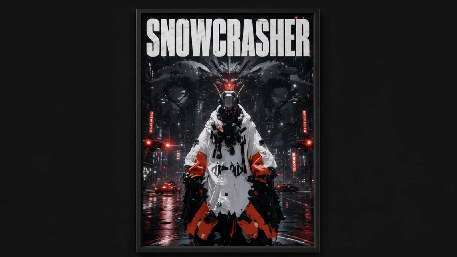 Poster design for Snowcrasher